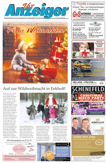 Ihr Anzeiger Bad Bramstedt 51 2017