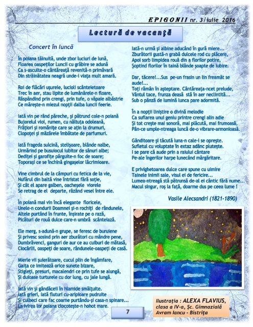 EPIGONII 3 C iulie 2016