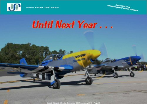 Speedi Wings & Wheels Magazine - December 2017 / January 2018 Issue