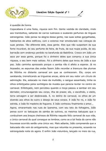 Revista LiteraLivre - Edição Especial 01