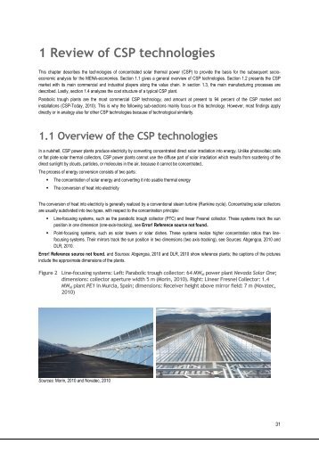 1 Review of CSP technologies - Arab World Initiative - World Bank