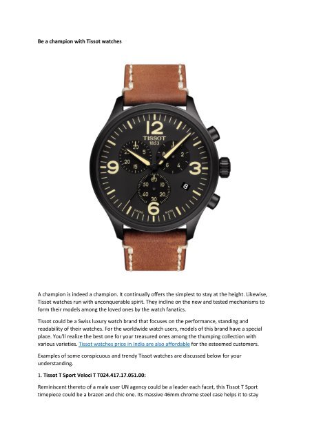 champion watch price