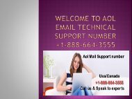Unable to reset the password of your AOL mail call +1-888-664-3555 AOL mail support number?