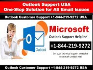 Dial Outlook Support Number USA +1-844-219-9272 USA
