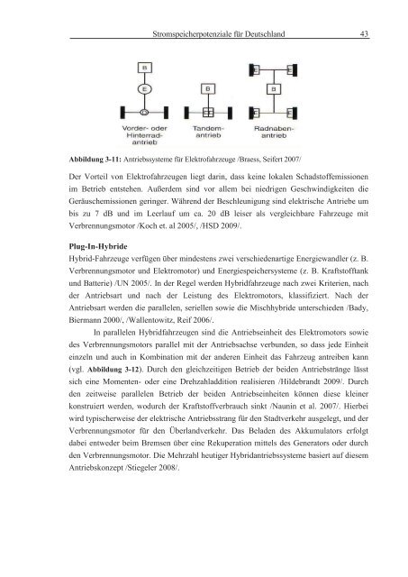 Stromspeicherpotenziale für Deutschland - Zentrum für ...