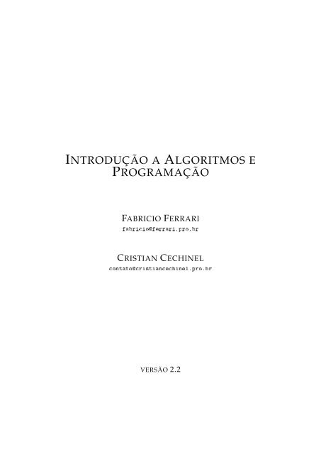 Lógica de Programação - Subrotinas e a instrução retorne 