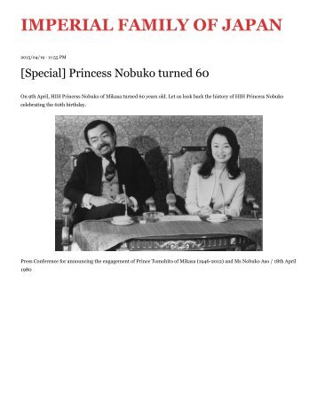 Princess Nobuko 