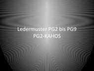 Ledermuster PG2-9