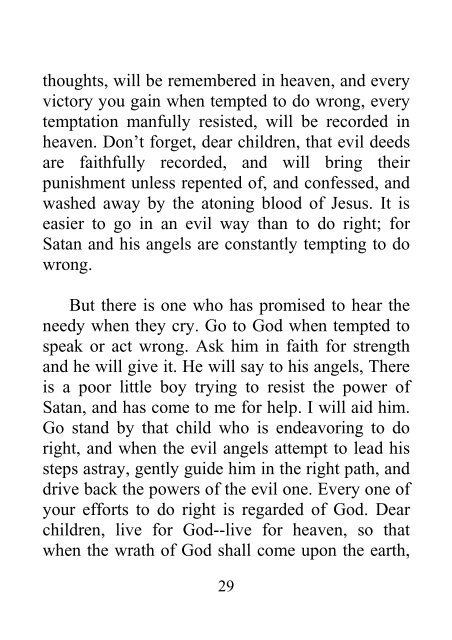 An Appeal to the Youth - Ellen G. White