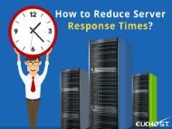 Reduce Server Response Time