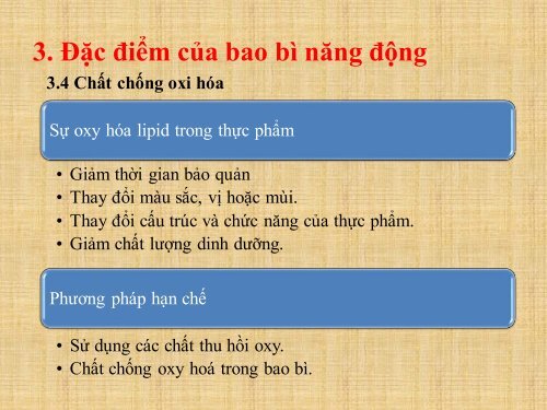 Tìm hiểu về bao bì năng động (active package)