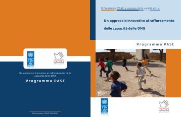 Programma PASC - Maroc