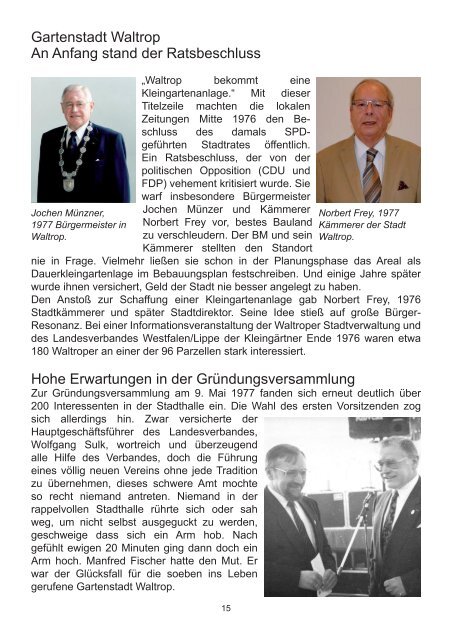 Festschrift Gartenstadt Citydruck