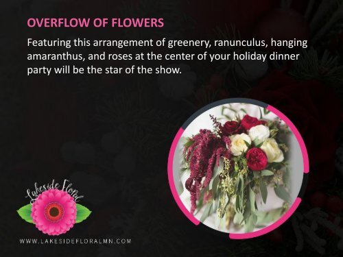 Top 5 Christmas Flowers – Contact Online Florist North St Paul