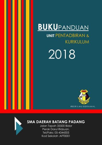 BP UNIT KURIKULUM 2018 PDF ebook