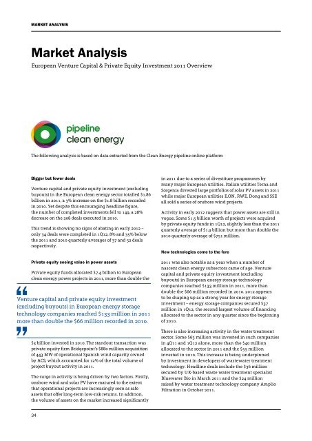 European Clean Energy Investment Guide 2012