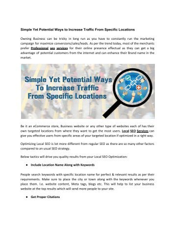 27 Free Marketing Tools - Increase website traffic