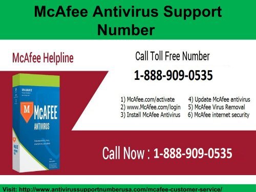 1-888-909-0535 Antivirus Support Number