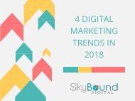 4 Digital Marketing Trends in 2018