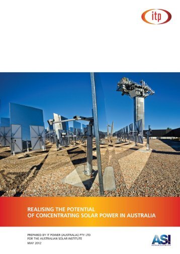 Realising the Potential of Concentrating Solar Power in Australia