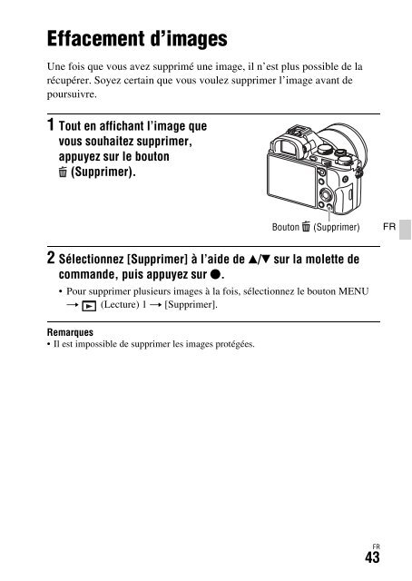 Sony ILCE-7S - ILCE-7S Mode d'emploi Ukrainien