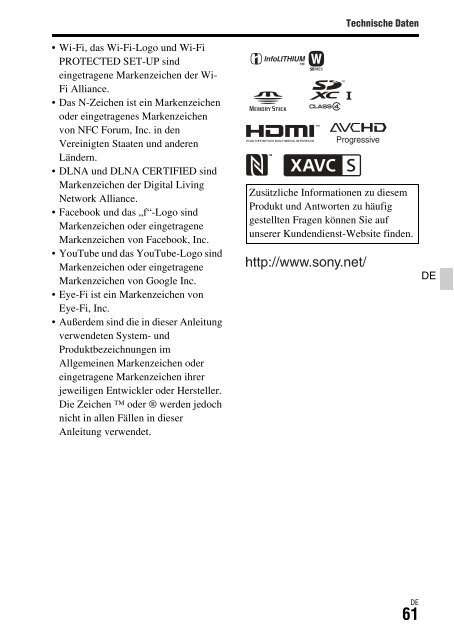 Sony ILCE-7S - ILCE-7S Mode d'emploi Ukrainien