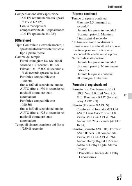 Sony ILCE-7S - ILCE-7S Mode d'emploi Ukrainien