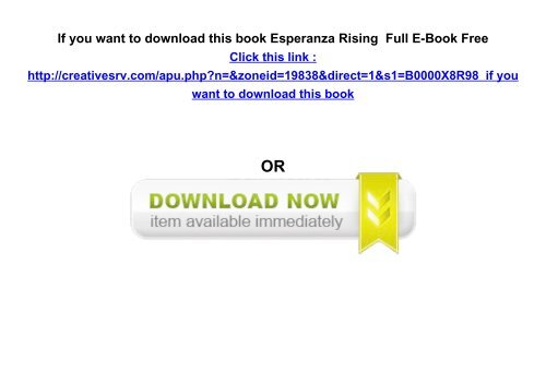 Esperanza Rising  Full EBook 