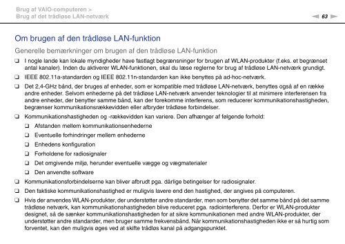 Sony VPCEB3E4R - VPCEB3E4R Mode d'emploi Danois