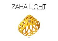 ZAHA LIGHT catalog  2018 $