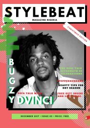 STYLEBEAT MAG. DECEMBER 2017-holiday edition