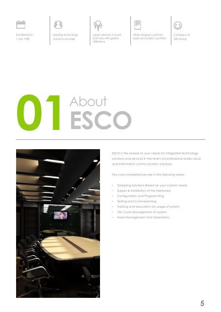 ESCO Company Profile 