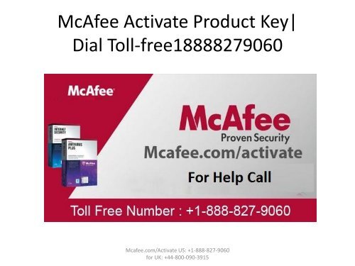 McAfee com Activate Product Key