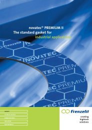 novatec® PREMIUM II - Frenzelit Sealing Systems, Inc.