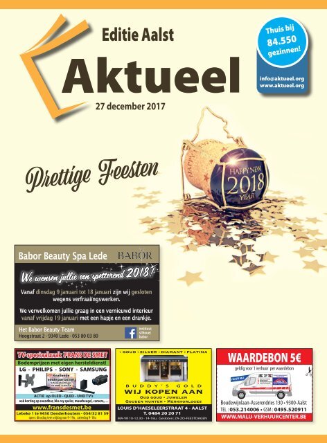 Editie Aalst 27 december 2017