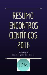 Ebook Encontros cientificos 2016