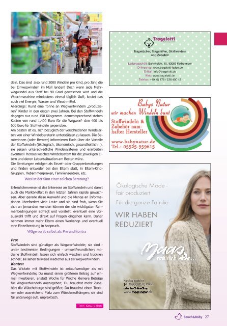 Zwergerl Magazin Januar/Februar 2018