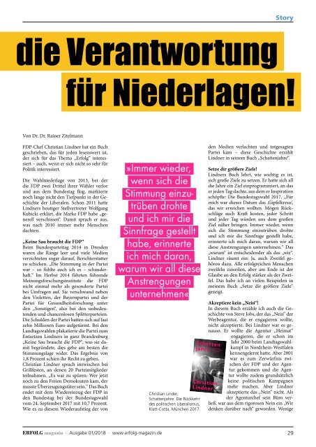 Erfolg Magazin Ausgabe 1-2018