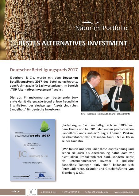 Sachwert Magazin Ausgabe 62, Dezember 2017