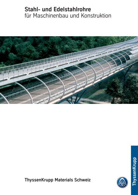 Stahl- und Edelstahlrohre für Maschinenbau und Konstruktion