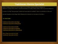 Vashikaran Specialist For Love