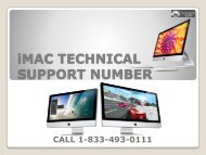 1-833-493-0111 iMac Technical Support Number