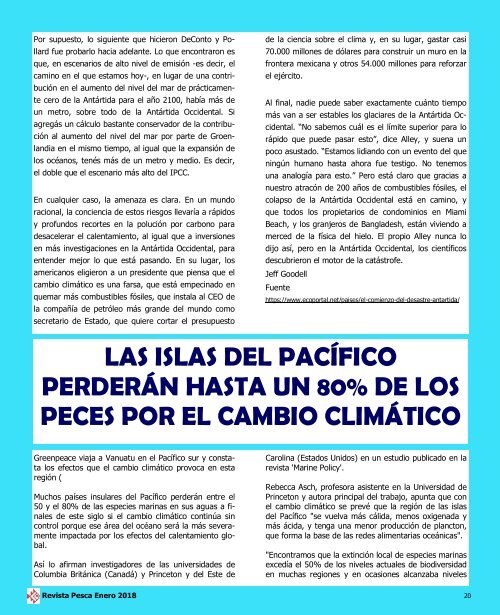 REVISTA PESCA ENERO 2018