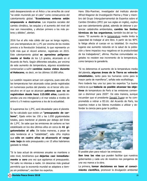 REVISTA PESCA ENERO 2018