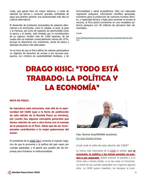 REVISTA PESCA ENERO 2018