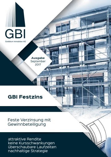 Prospekt GBI Festzins