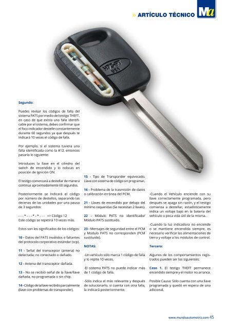 Mundo Automotriz 262 Enero 2018