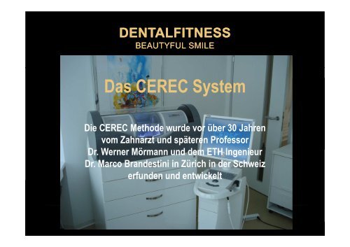 Ästhetische vollkeramische Krone in nur 1 Sitzung mit CEREC