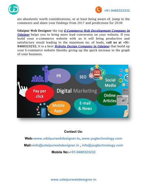Best Digital Marketing Training in Udaipur with Live Project