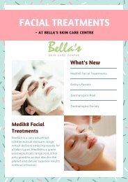 Choose the Best Facial Treatments For your Skin